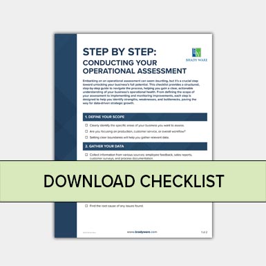 Operations Assessment Process Operational Assessments | Productivity Hindrances